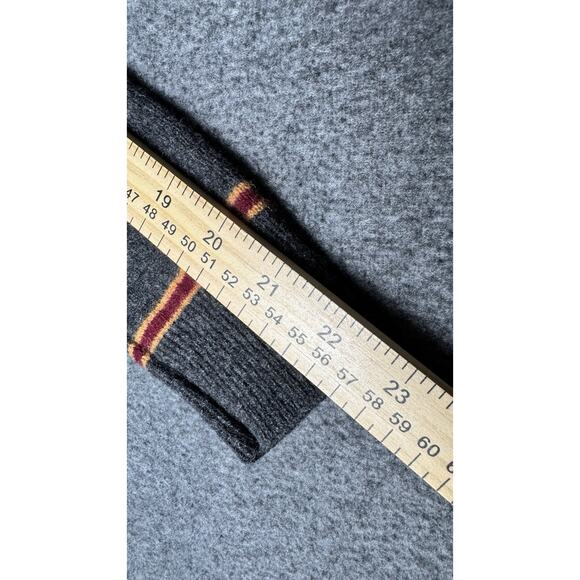 HARRY POTTER Wizarding World V Neck Black Jacket Cardigan Sweater Size XL - Picture 5 of 11